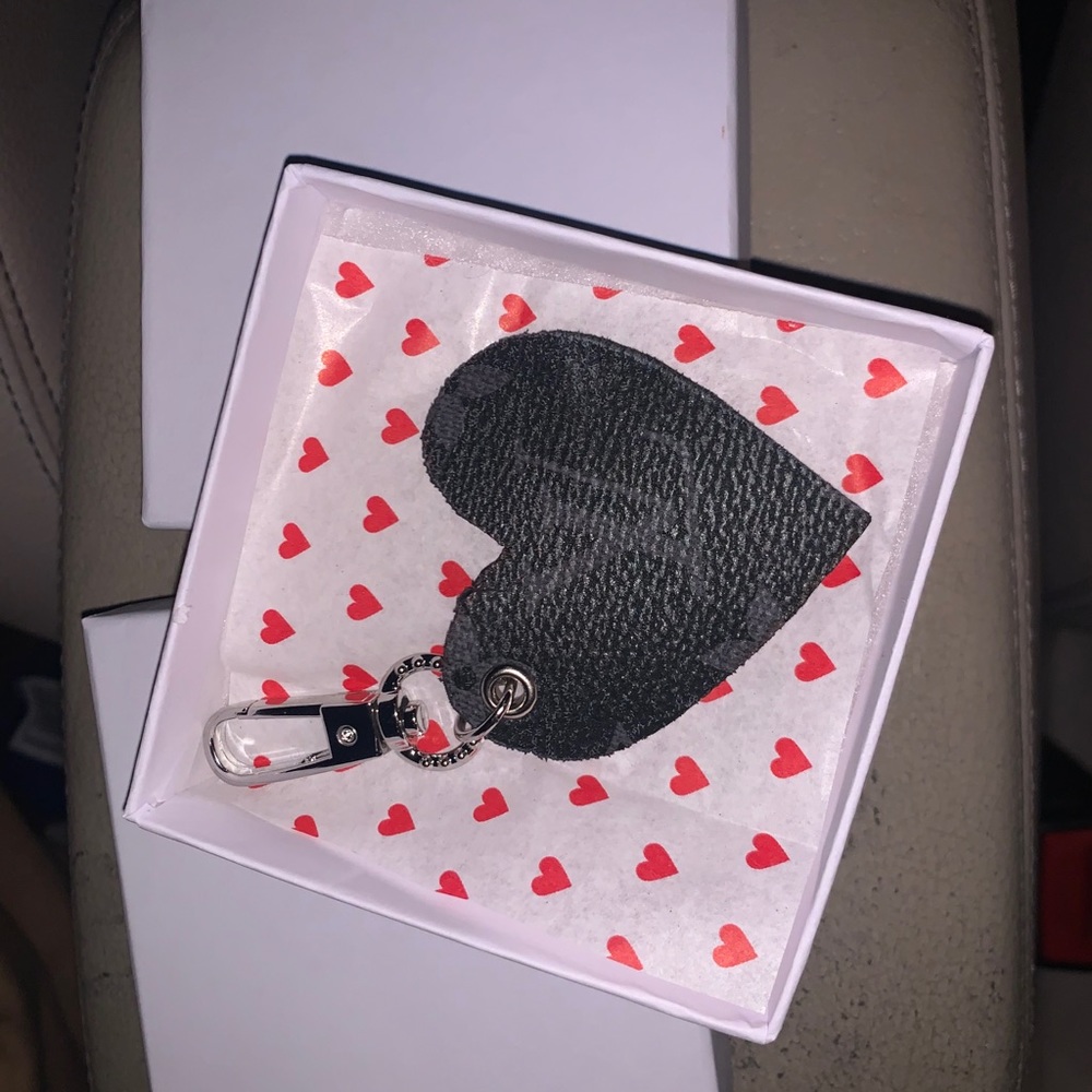 Louis Vuitton Heart Keychain